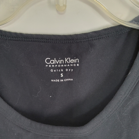 CALVIN KLEIN PERFORMANCE QUICK DRY CUT OUT SPORTS BRA SMALL - Picture 2 of 5